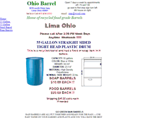 Tablet Screenshot of ohiobarrel.com